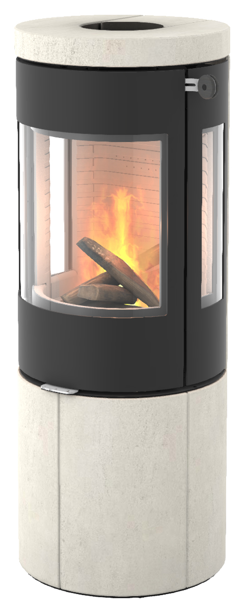 Rais Porto 120 L Braskaminer miljöbild