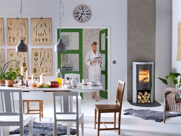 Contura 520T Style Braskaminer miljöbild