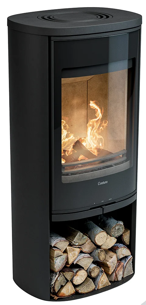 Contura 910G Braskaminer frilagd