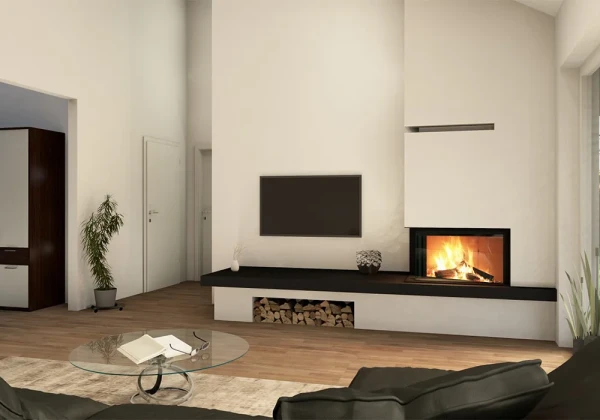 Spartherm Premium V-2L-80h / V-2R-80h Insatsskaminer miljöbild