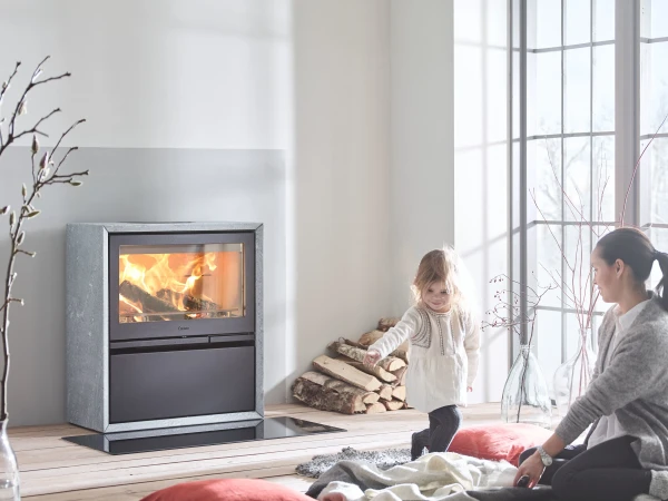 Contura 320T Braskaminer miljöbild