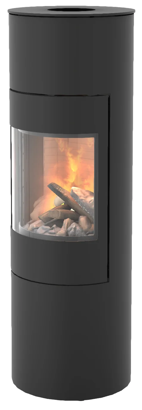 Rais Viva 140 L Gas Gasolkaminer frilagd