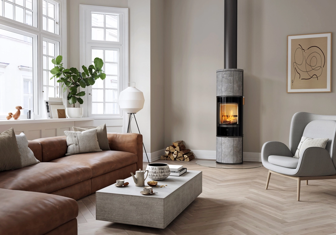 Scanspis 84-7 Modern Maxi SS | Täljstenskaminer, Braskaminer | Tryggt köp hos Elda
