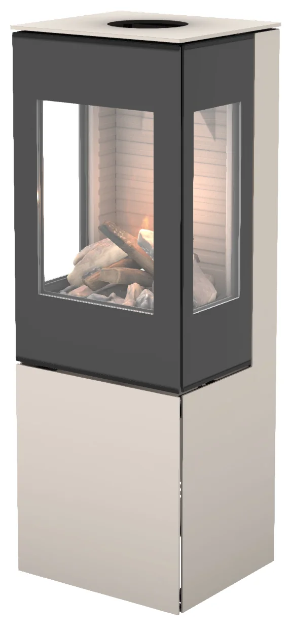 Rais Nexo 120 Gas Gaskaminer miljöbild