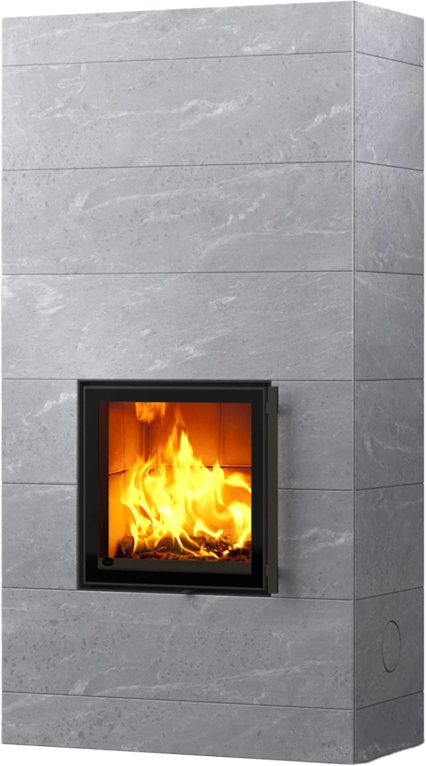 Tulikivi Raita 21 Täljstensugnar frilagd