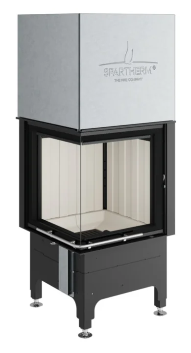 Spartherm Mini 2LRh Insatsskaminer frilagd