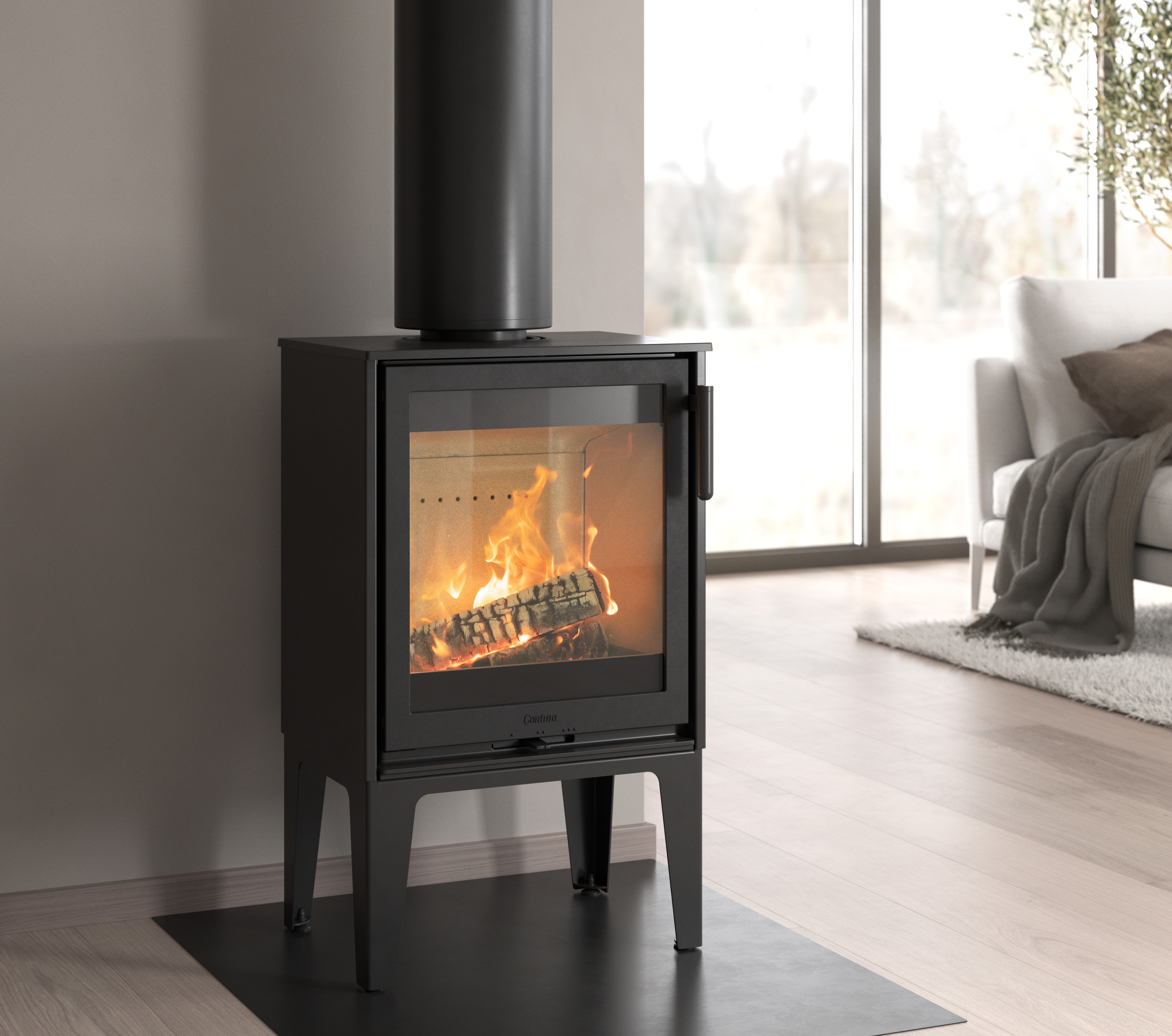 Contura 210 Modern | Braskaminer | Tryggt köp hos Elda