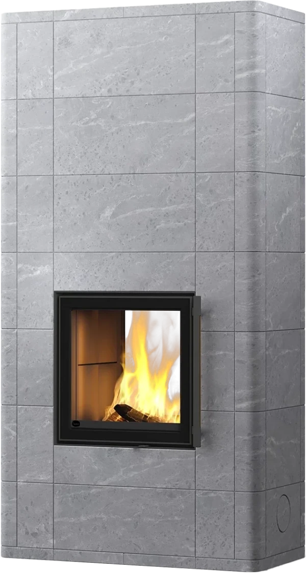 Tulikivi Salvo 2D 21 Täljstensugnar frilagd