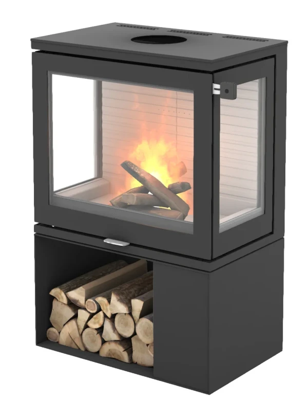 Rais 600 ART Braskaminer miljöbild