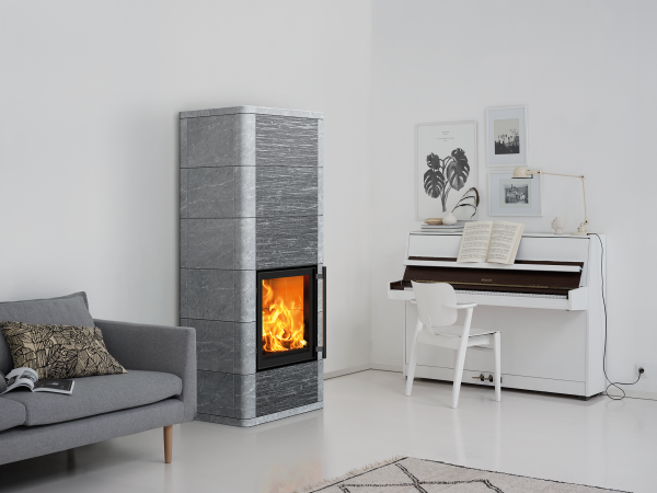 Tulikivi Salvo S 18 Täljstensugnar miljöbild