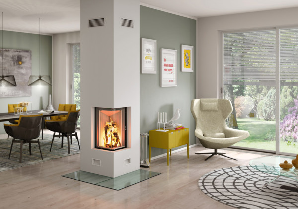 Spartherm Arte 2LRh-66 Insatsskaminer miljöbild