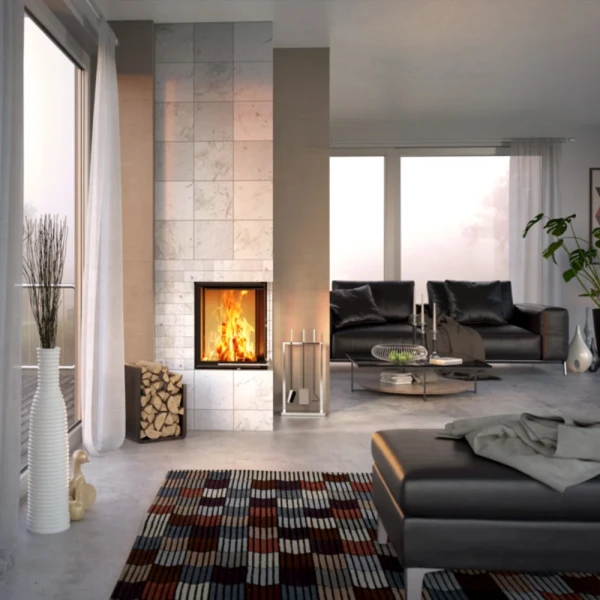 Spartherm Mini 2LRh Insatsskaminer miljöbild