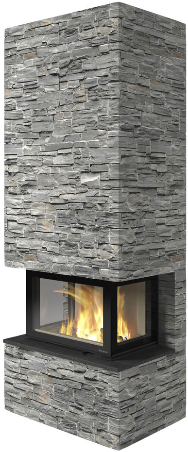 Nordpeis Davos U Hög Stone Murspisar frilagd