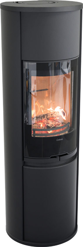 Contura 690G Style Braskaminer frilagd