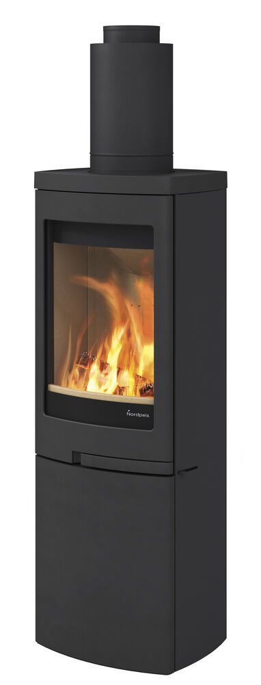 Nordpeis Duo 5 DV Braskaminer miljöbild