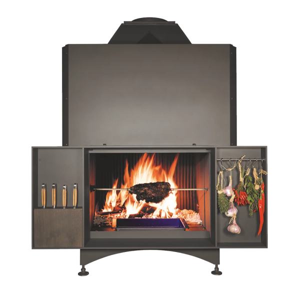 Brunner Urfeuer kitchen 50-66 Insatsskaminer miljöbild