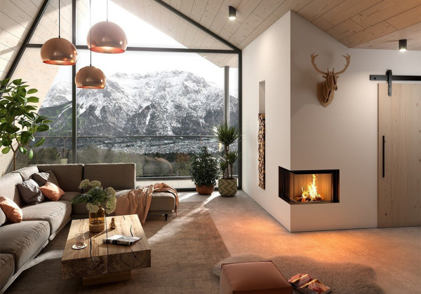 Spartherm Premium V-2L-68h / V-2R-68h Insatsskaminer miljöbild