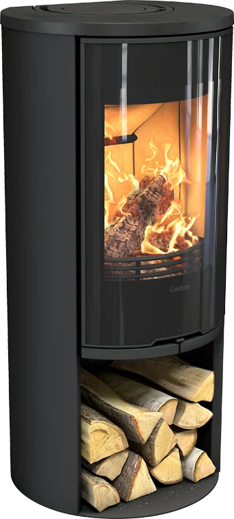 Contura 510G Style Braskaminer frilagd