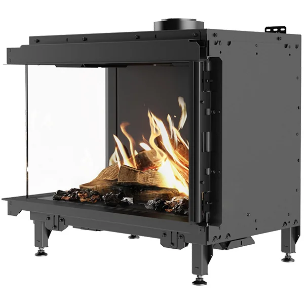 Rais Visio Gas 70 LC Propan Gaskaminer frilagd