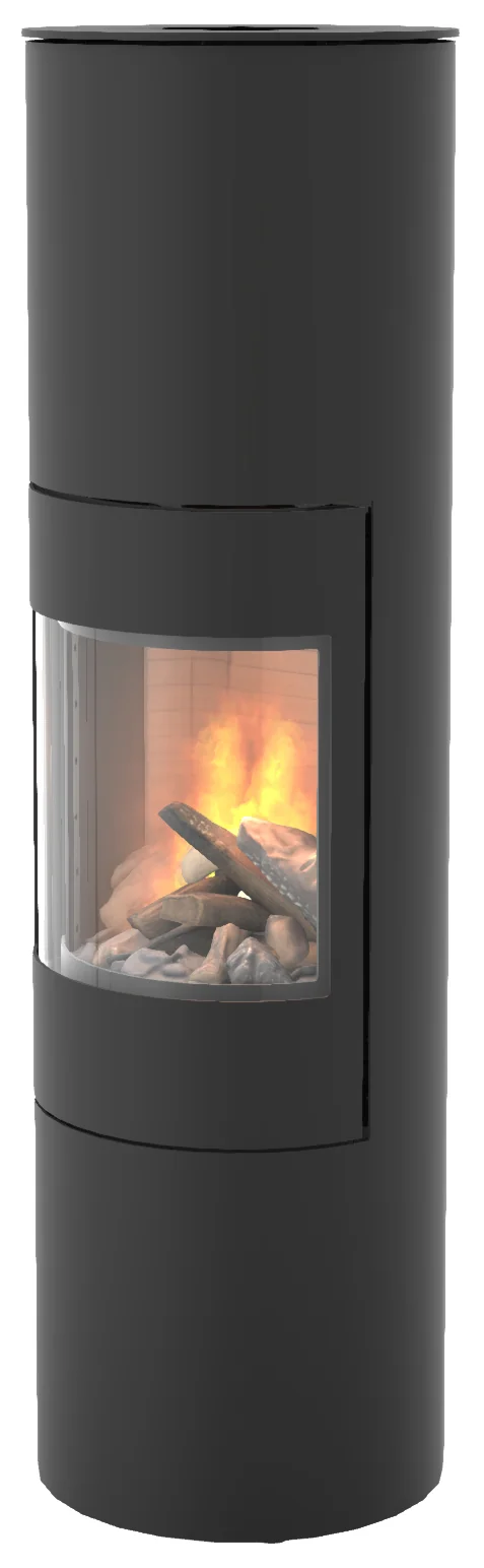 Rais Viva 160 L Gas Gasolkaminer frilagd
