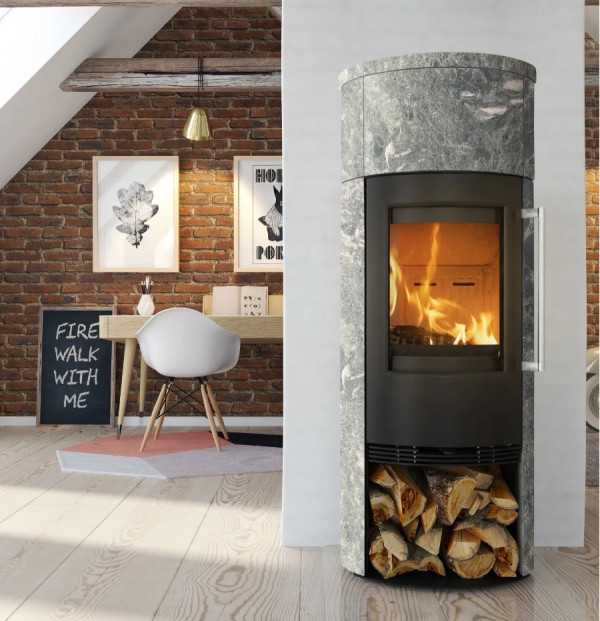 TermaTech TT21RS-HST Classic Braskaminer miljöbild