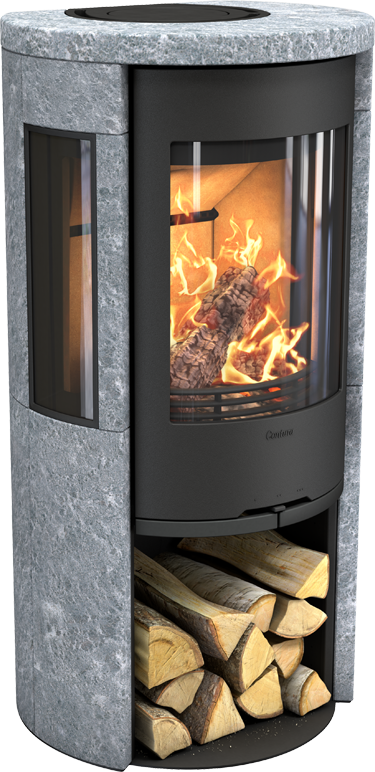 Contura 556T Style Braskaminer frilagd