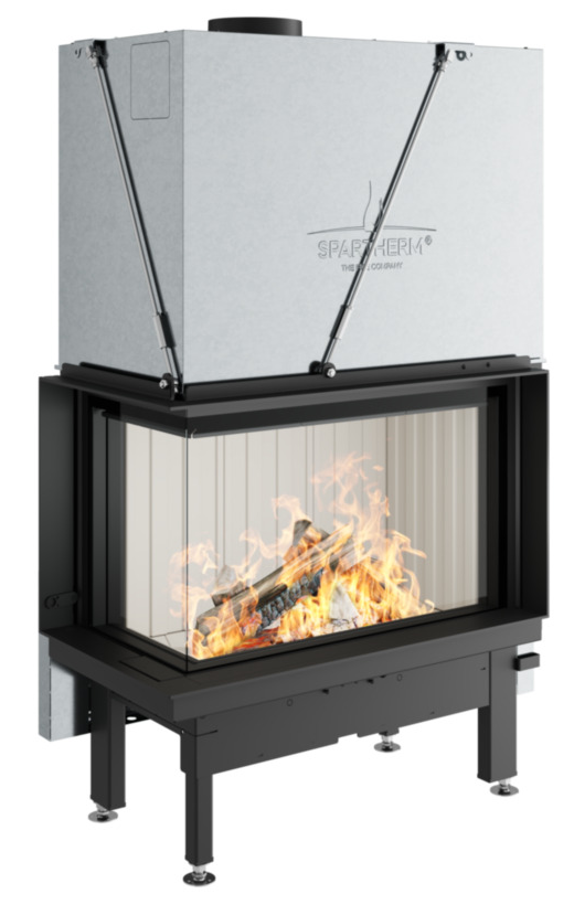 Spartherm Premium V-2L-80h / V-2R-80h Insatsskaminer frilagd