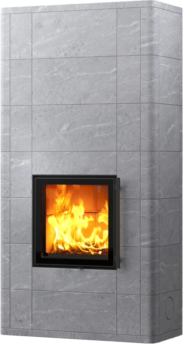 Tulikivi Salvo 21 Täljstensugnar frilagd