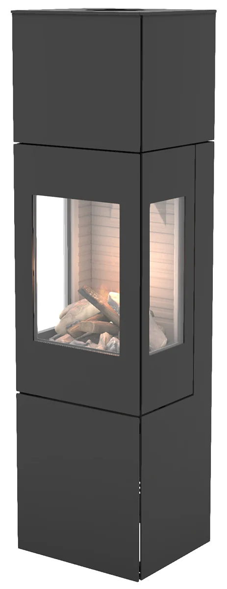 Rais Nexo 160 Gas Gaskaminer frilagd
