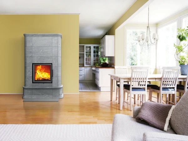 Tulikivi Akko 18 Täljstensugnar miljöbild