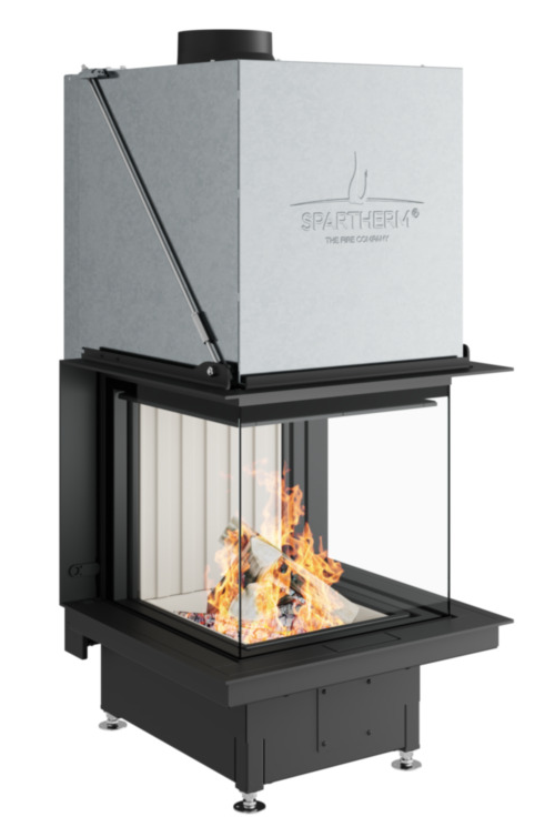 Spartherm Premium A-U-50h Insatsskaminer frilagd