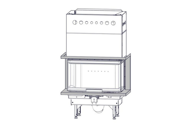 Q-34UL inmurningsram Tillval frilagd