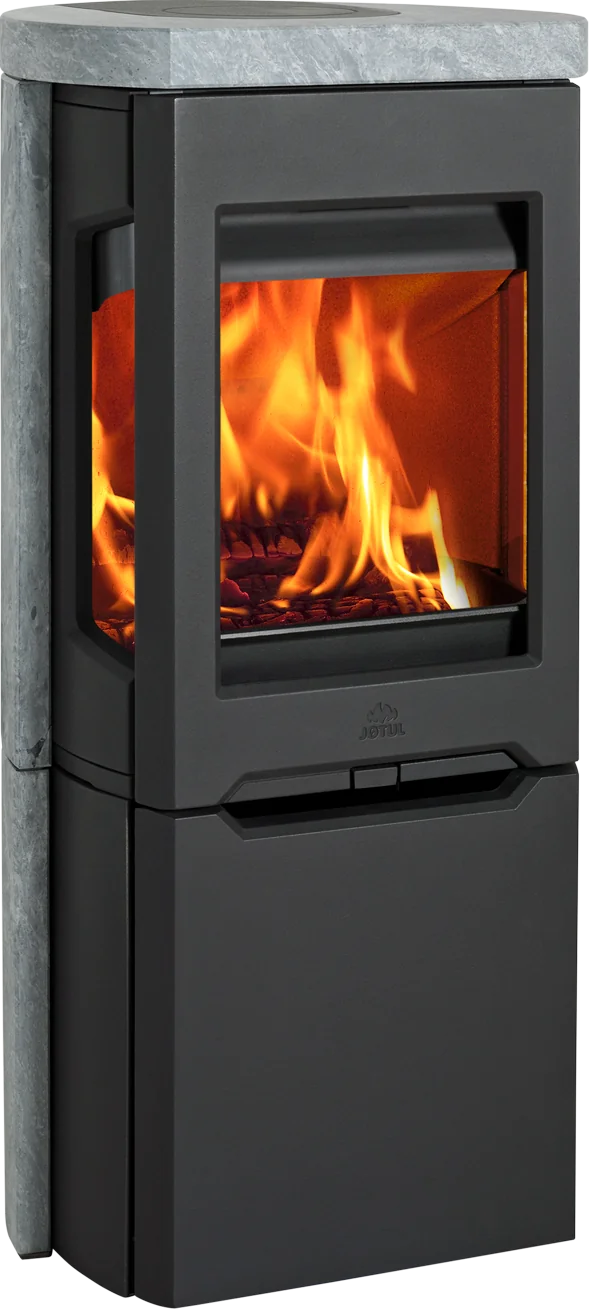 JØTUL F 165 S Braskaminer frilagd