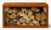 Tommre Block vedförvaring corten 80x40x40 tumnagelbild