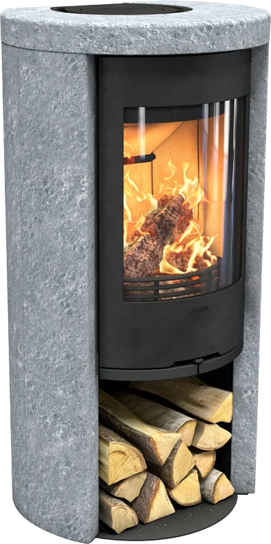 Contura 520T Style Braskaminer frilagd