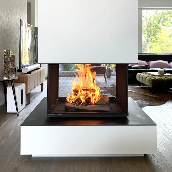 Brunner Urfeuer 4free 70 Insatsskaminer miljöbild