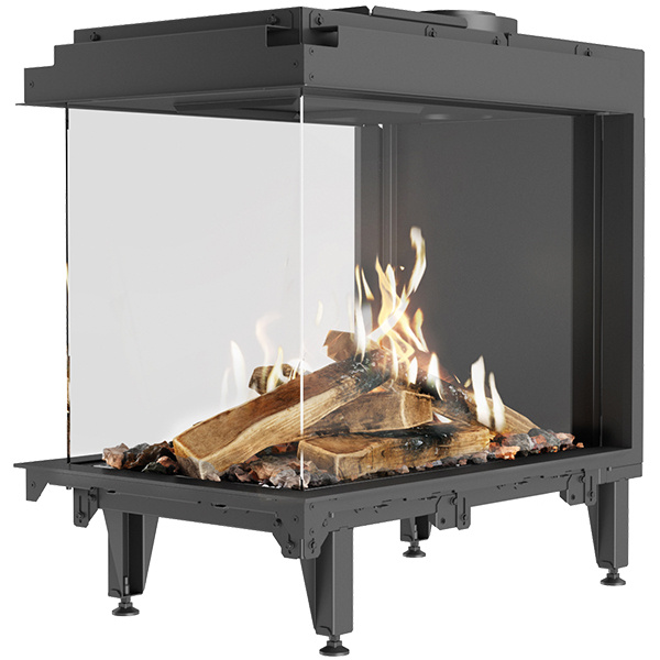 Rais Visio Gas 90 RD  Propan Gasolkaminer frilagd