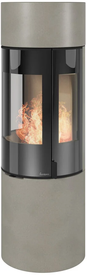 Nordpeis Origo Exclusive Colorado Braskaminer frilagd