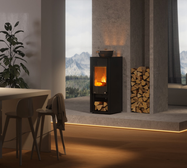 Lohberger Cook Me Braskaminer miljöbild