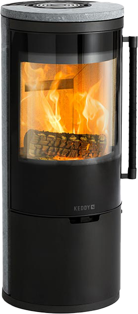 Keddy K600T Braskaminer frilagd