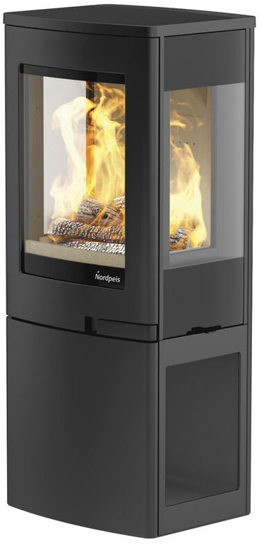 Nordpeis Uno 2 Braskaminer frilagd