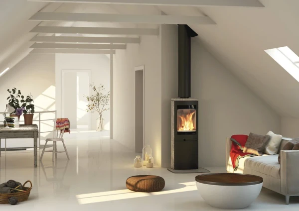 Nordpeis Duo 6 Braskaminer miljöbild