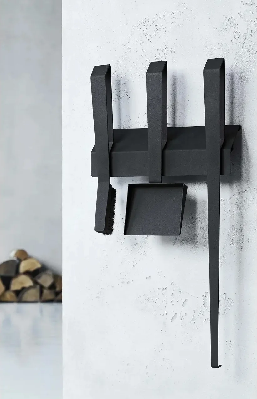 TermaTech Eldställ Edge Wall | Kamintillbehör och redskap | Tryggt köp hos Elda