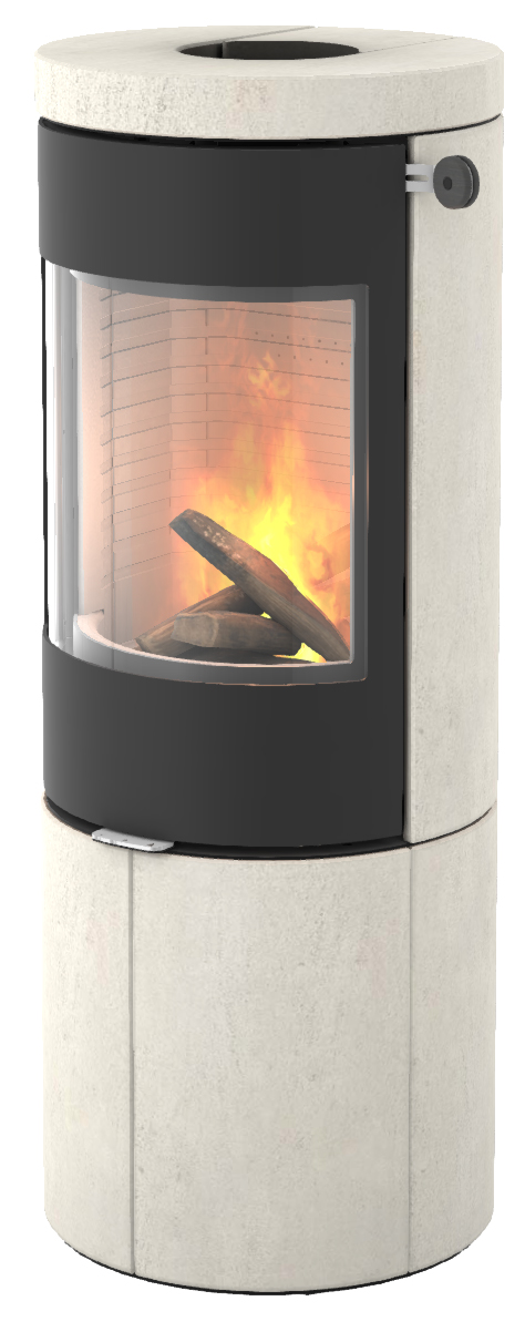 Rais Porto 120 L Braskaminer frilagd