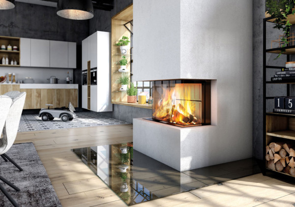 Spartherm Premium A-3RL-80h Insatsskaminer miljöbild