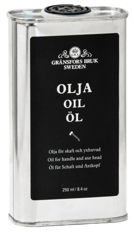 Gränsfors Olja till skaft Tillval frilagd