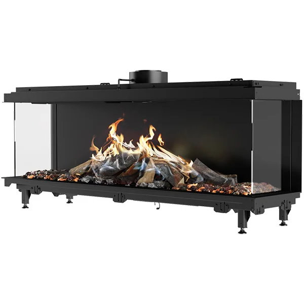 Rais Visio Gas 160 3S Propan Gaskaminer frilagd