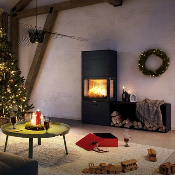 Rais 600-3 Max Braskaminer miljöbild