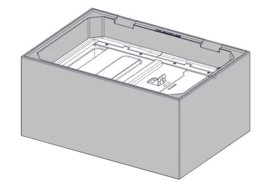Salzburg M II extra toppelement Tillval frilagd