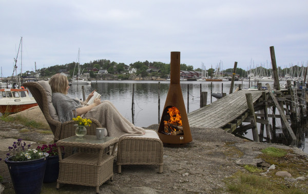 Jøtul Frøya Utekaminer miljöbild